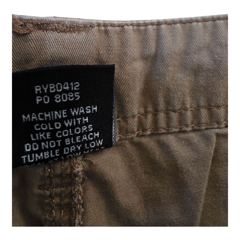 Ring of Fire Men’s Khaki Cargo Shorts Size 34 – Pre-Owned, Good Condition - Picture 11 of 14